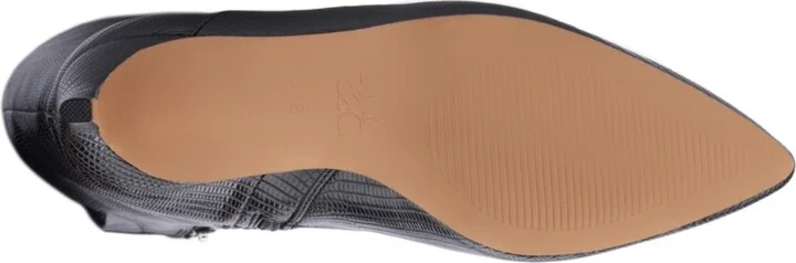 Women's Piper- lizard Embossed Kitten Heel Boots - Image 3