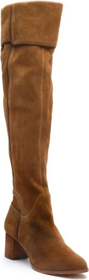 Women's Piper Over The Knee Boots In Cognac