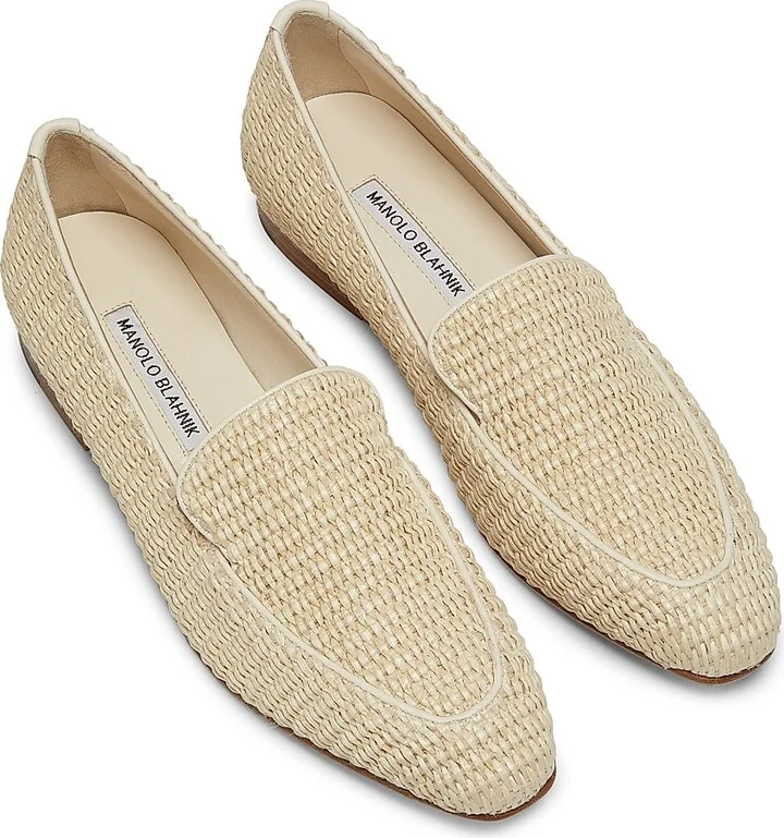 Women's Pitakara Textured Loafers - Natural - Size 12 - Image 4