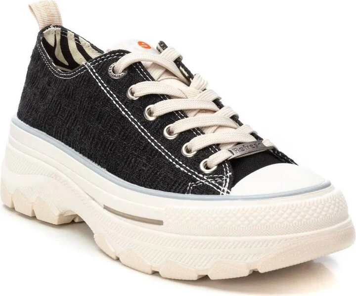 Women's Platform Canvas Sneakers Refresh By Xti - Image 2