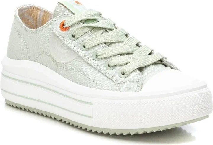 Women's Platform Canvas Sneakers Refresh By Xti - Image 6