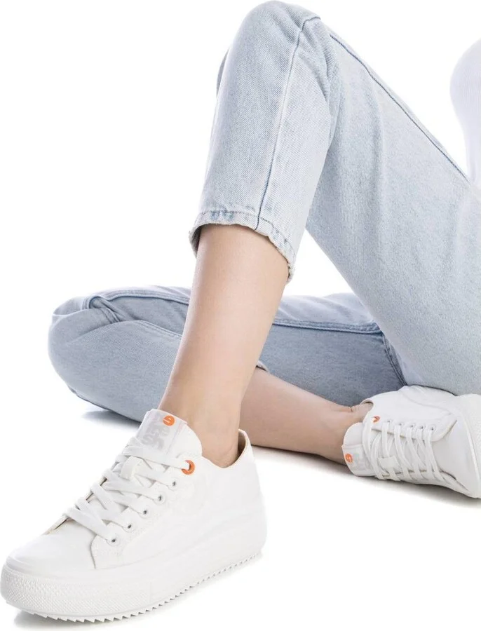 Women's Platform Canvas Sneakers Refresh By Xti - Image 9