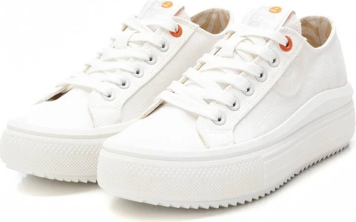 Women's Platform Canvas Sneakers Refresh By Xti - Image 11