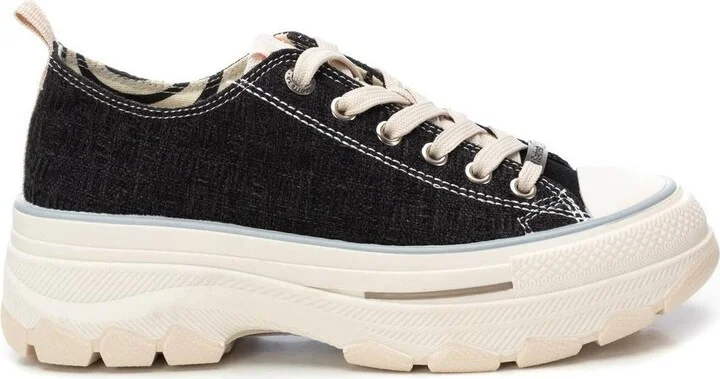 Women's Platform Canvas Sneakers Refresh By Xti