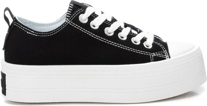 Women's Platform Canvas Sneakers Refresh By Xti