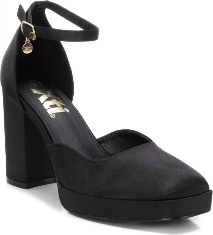Women's Platform Pumps Shoes In Black