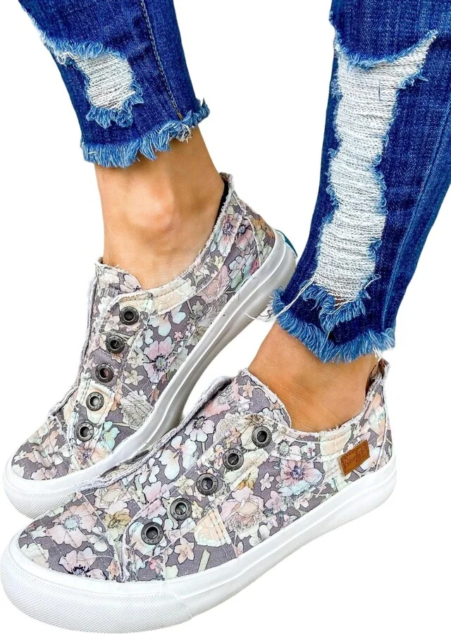 Women's Play Sneakers In Gray Gypsy