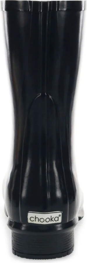 Women's Polished Mid Rain Boot - Image 5
