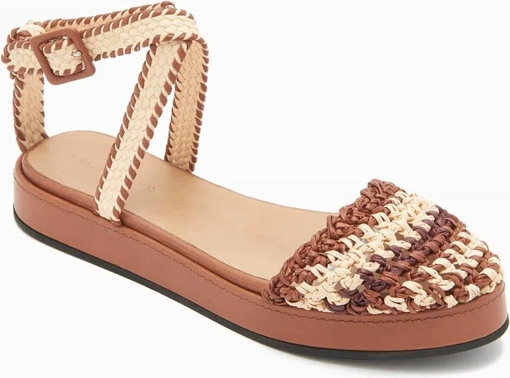 Women's Polonio Flat Sandal In Fawn