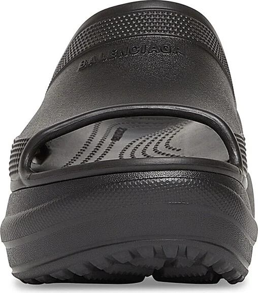 Women's Pool Crocs Slide Sandals - Black - Size 5 - Image 3