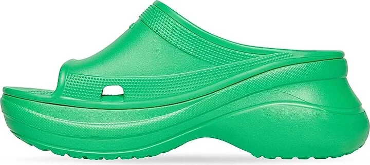Women's Pool Crocs Slide Sandals - Black - Size 5 - Image 11