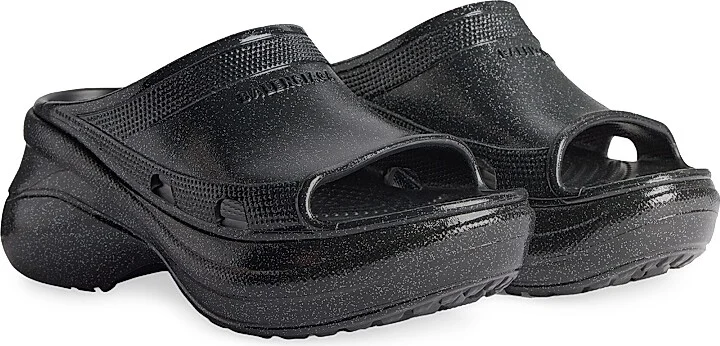 Women's Pool Crocs Slide Sandals - Pink - Size 6 - Image 8