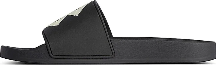 Women's Pool Slide Sandals - Black - Size 5 - Image 7