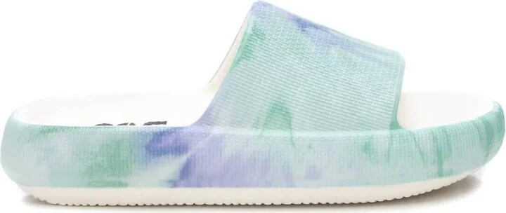 Women's Pool Slides Sandals In Turquoise/aqua