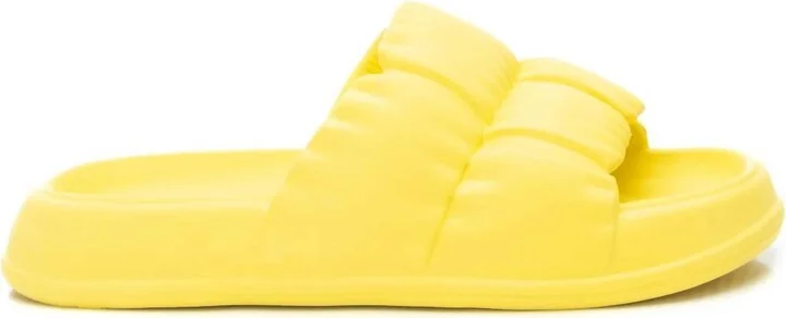 Women's Pool Slides Sandals In Yellow