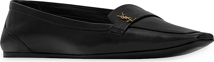 Women's Poppy Ballerinas in Smooth Leather - Black - Size 5 - Image 2