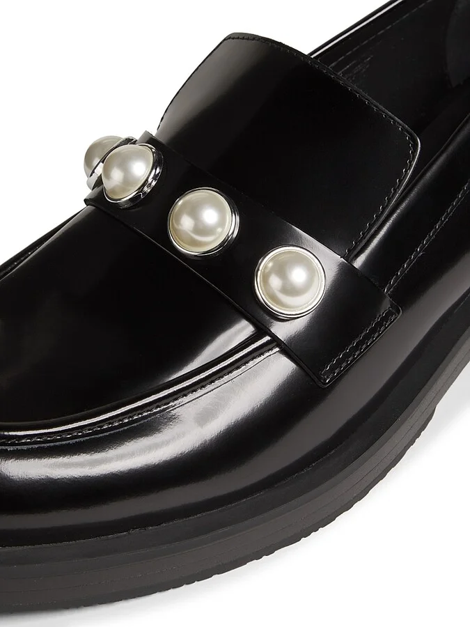 Women's Portia Bold Loafers - Black - Size 5 - Image 5