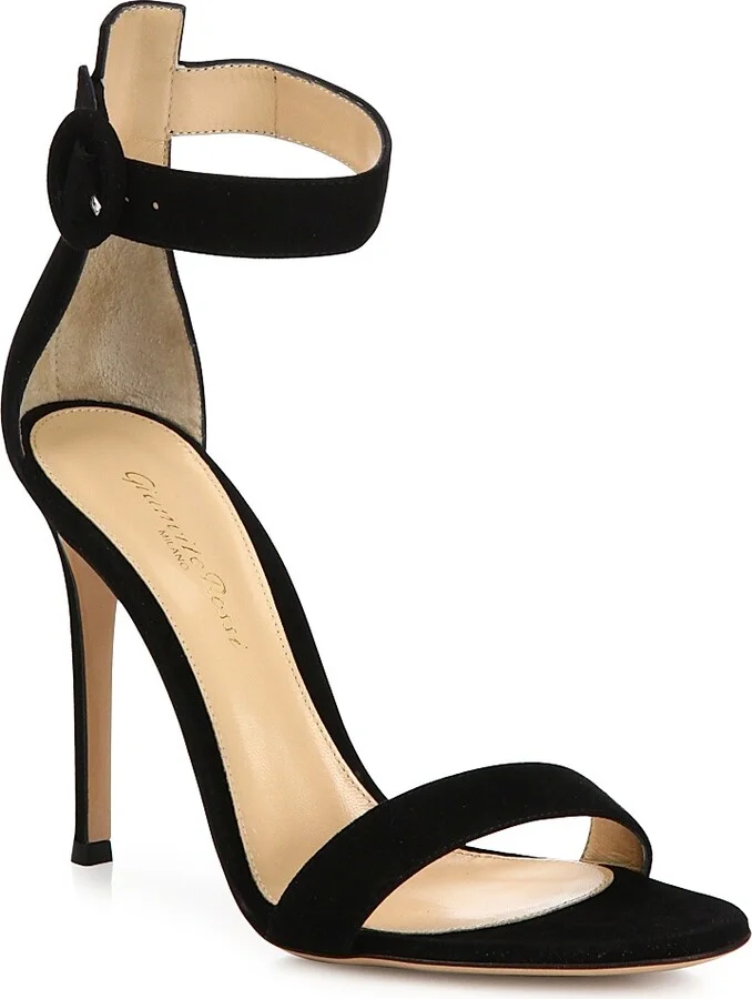 Women's Portofino Suede Sandals - Praline - Size 5 - Image 8