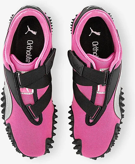 Womens Posie Pink Mostro Og Woven Low-Top Trainers 9 - Image 2