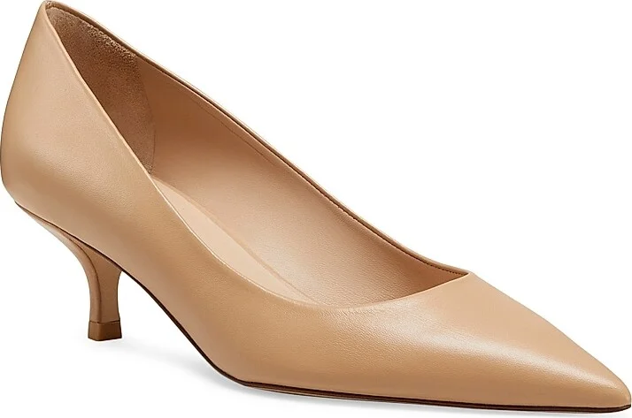 Women's Power 50MM Leather Pumps - Adobe - Size 10 - Image 2