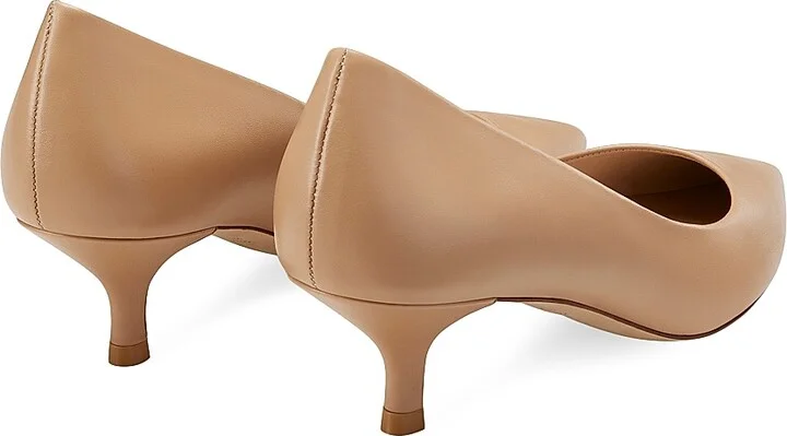 Women's Power 50MM Leather Pumps - Adobe - Size 10 - Image 3