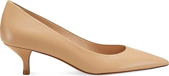 Women's Power 50MM Leather Pumps - Adobe - Size 10