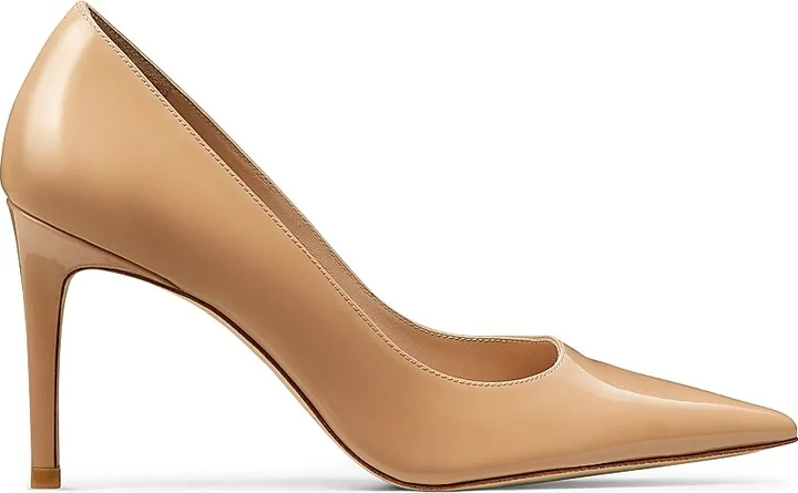 Women's Power 75MM Patent Leather Pumps - Adobe - Size 10