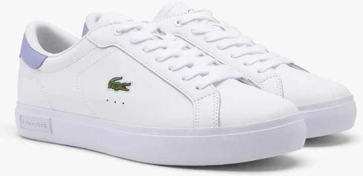 Women's Powercourt Leather Sneakers - Image 3