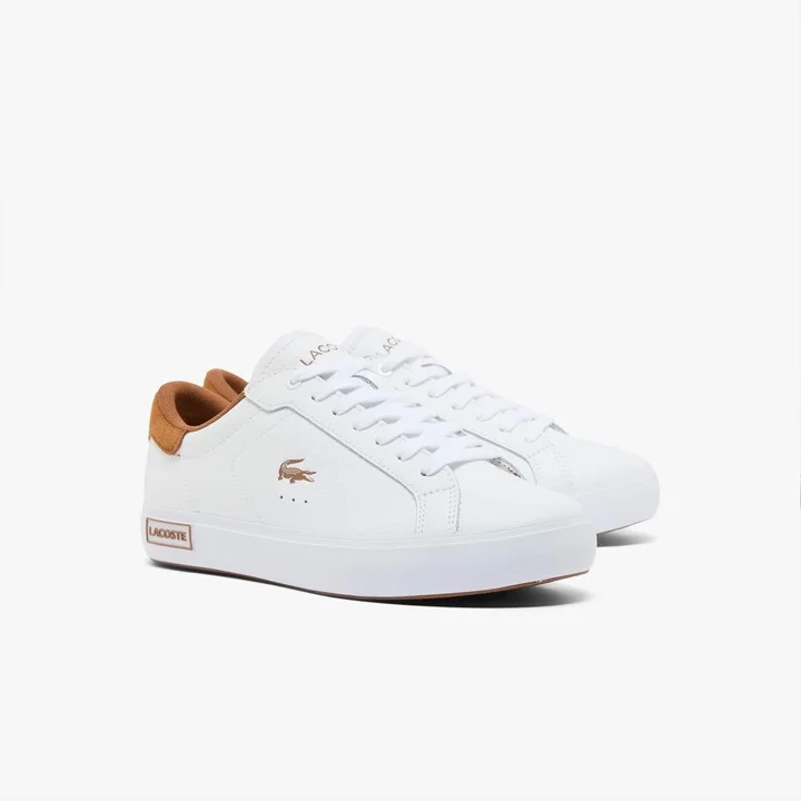 Women's Powercourt Leather Sneakers - Image 2