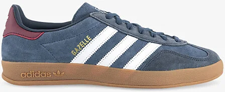 Womens Preloved Ink Gazelle Indoor Suede Low-Top Trainers 9.5