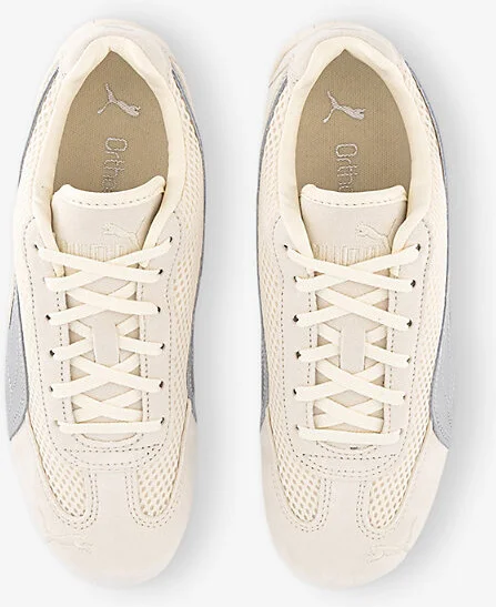Womens Premium Frosted Ivory Ma Speedcat Og Woven Low-Top Trainers 8 - Image 2