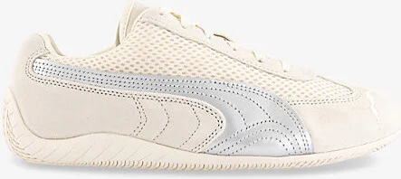 Womens Premium Frosted Ivory Ma Speedcat Og Woven Low-Top Trainers 8