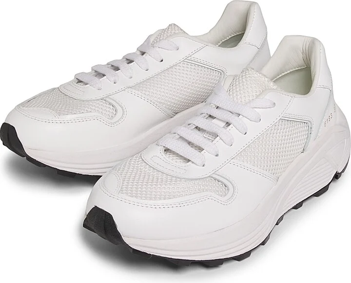 Women's Premium Runner Low-Top Sneakers - White - Size 5 - Image 2
