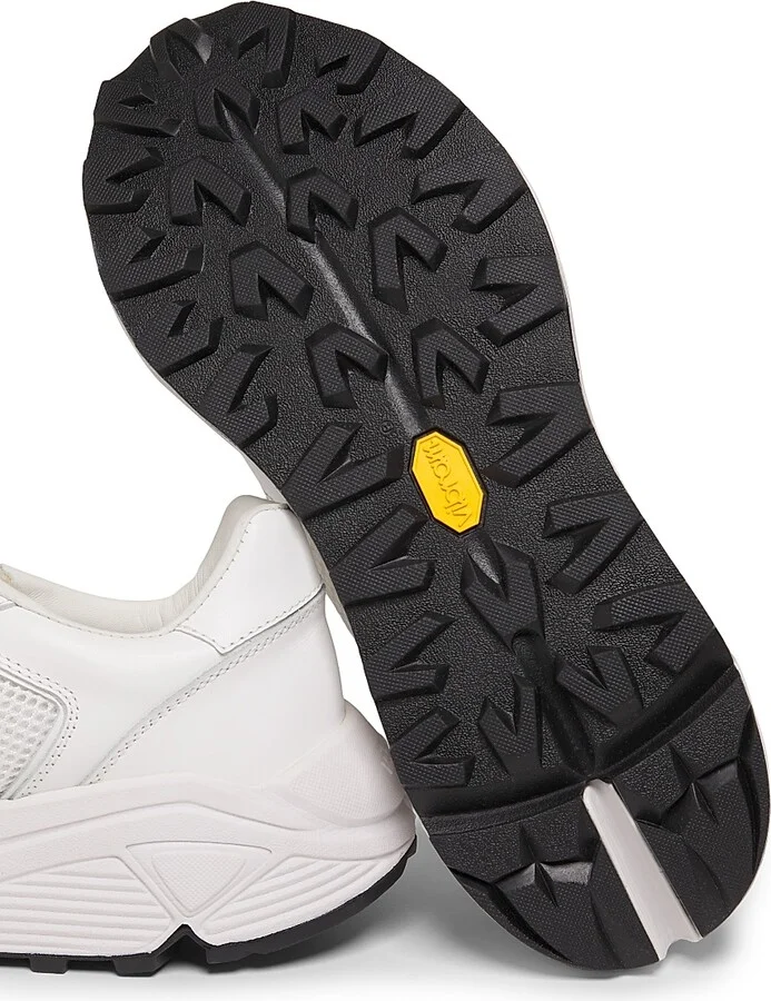 Women's Premium Runner Low-Top Sneakers - White - Size 5 - Image 5