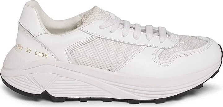 Women's Premium Runner Low-Top Sneakers - White - Size 5