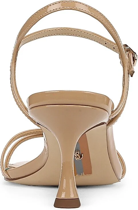 Women's Presley 65MM Leather Strappy Sandals - Sienna Tan - Size 5 - Image 3