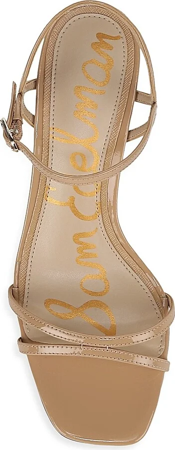 Women's Presley 65MM Leather Strappy Sandals - Sienna Tan - Size 5 - Image 4