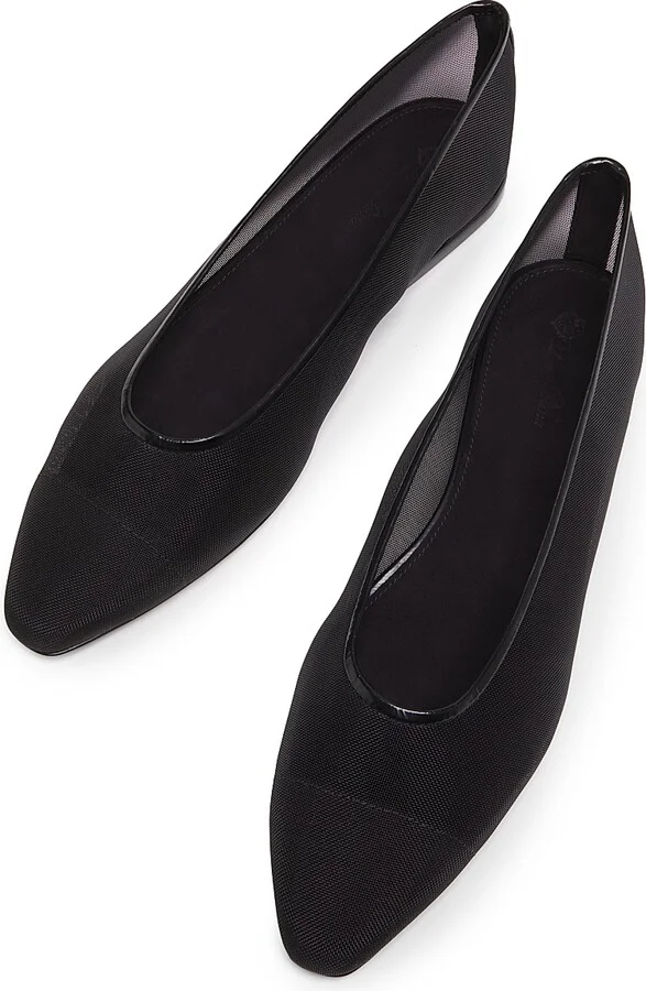 Women's Primula Mesh Ballerina Flats - Black - Size 6 - Image 4