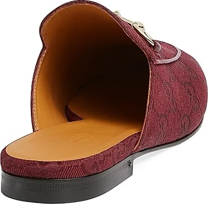Women's Princetown Canvas Slippers - Rose - Size 6 - Image 3
