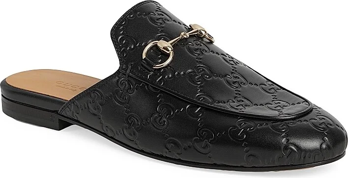 Women's Princetown Horsebit GG Leather Slip-On Loafers - New Ivoire - Size 7 - Image 6