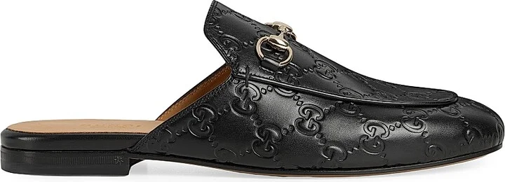 Women's Princetown Horsebit GG Leather Slip-On Loafers - New Ivoire - Size 7 - Image 10