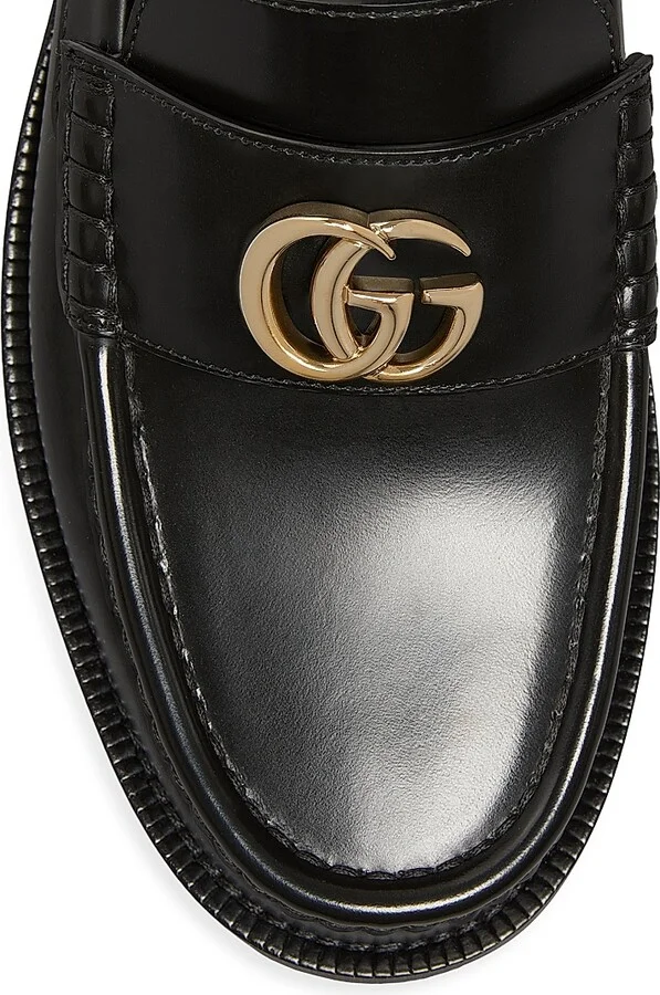 Women's Princetown Leather Loafer - Brown - Size 8 - Image 8