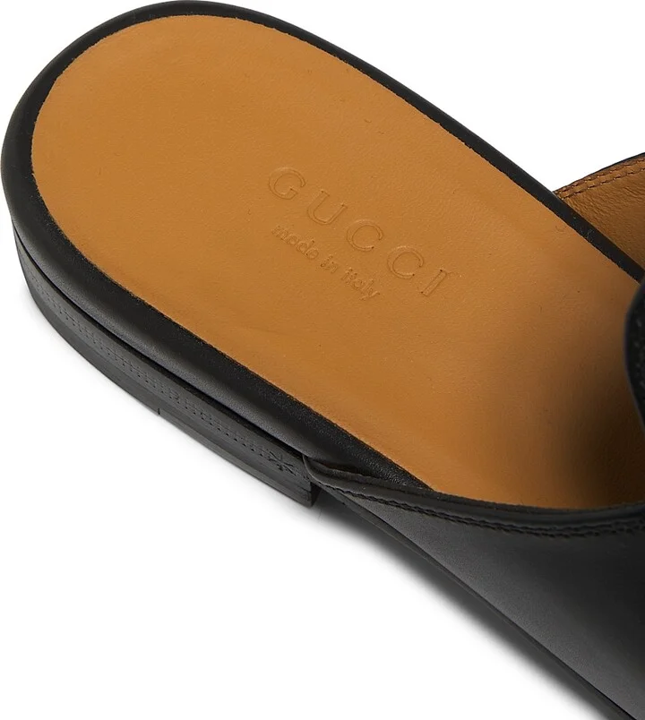 Women's Princetown Leather Slipper - Black - Size 5.5 - Image 6