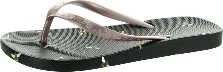 Womens Printed Manmade Flip-Flops
