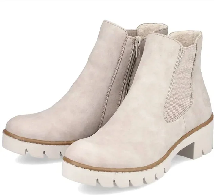 Women's Prisca Boot In Champignon/ginger