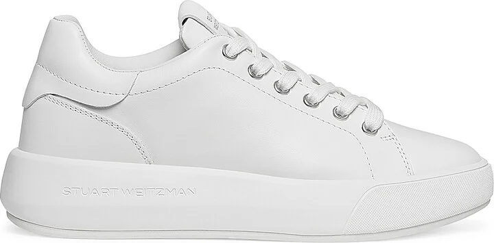 Women's Pro Sleek Leather Low-Top Sneakers - White - Size 11