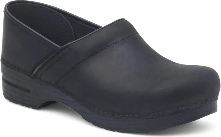 Women's Professional Clog - Narrow Width In Black Oiled