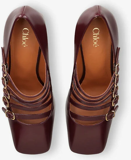 Womens Purple Janis 80 Leather Courts Eur 40 / 7 Uk Women - Image 2