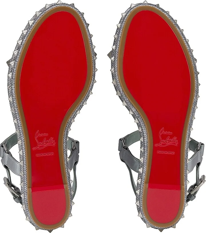Women's Pyraclou 60MM Leather Platform Sandals - Manuka - Size 6 - Image 6