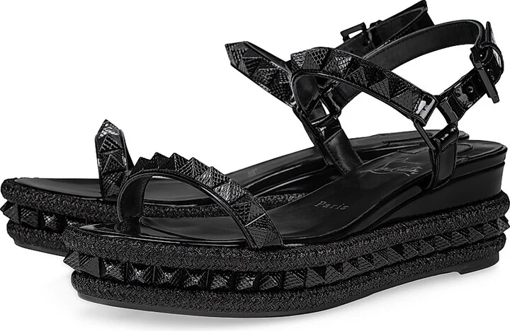 Women's Pyraclou Wedges - Black - Size 5 - Image 2